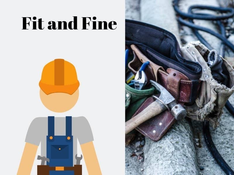 fit and fine tool belts