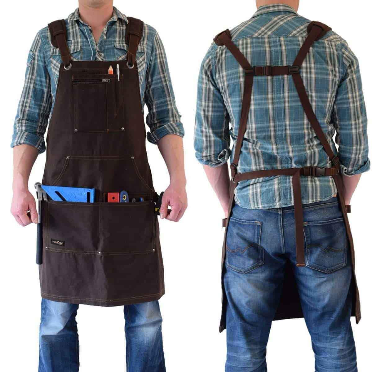 Workbench Apron 10 Best Woodworking Aprons Review (2024) - Tool Belt Guru
